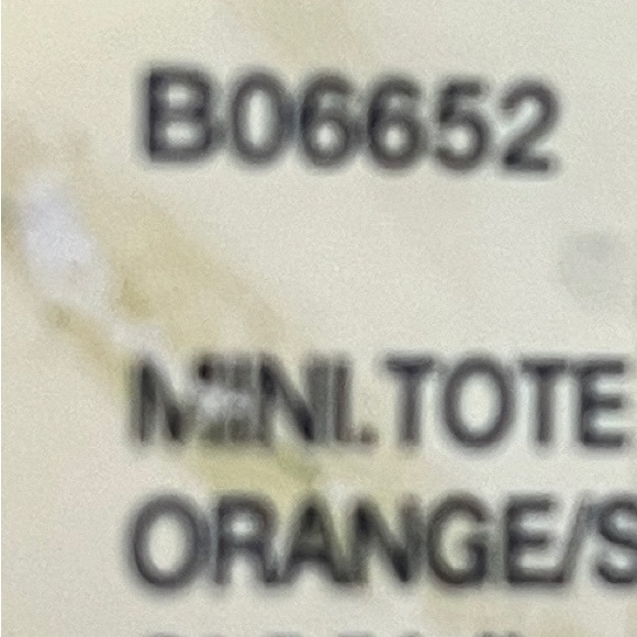 NWT VINTAGE COLE HAAN Orange Mini Olivia II - Picture 8 of 9